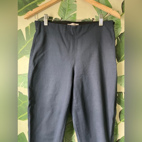 Everlane Trousers The Back Slit Navy Blue Size 6 - Picture 3 of 10